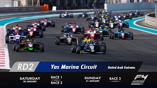 2024 Formula 4 UAE Championship Round 2 Race 3 [upl. by Ayel695]