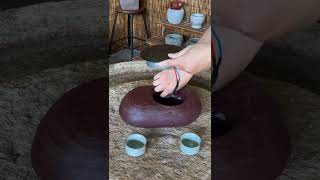 Tea stove transformed from pebbles [upl. by Allit269]