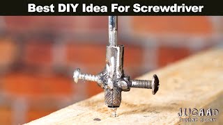 Best DIY Idea For Screwdriver [upl. by Fabi24]