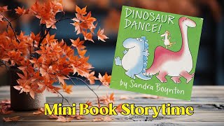 Mini Book Storytime 217  Dinosaur Chance by Sandra Boynton [upl. by May472]