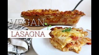 Vegan Lasagna  Camie Ⓥ [upl. by Gilford]