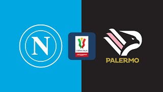 highlights NAPOLI  PALERMO 50  CRONACA LIVEREACTION [upl. by Aeht]