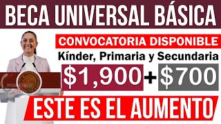 📌🔴 REGALO A ESTUDIANTES 💥1900700 👉🏾 inicia REGISTRO beca NIVEL BÁSICA AUMENTA EL MONTO DE LA BECA [upl. by Yahsel]