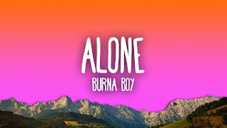 Burna Boy  Alone  From quotBlack Panther Wakanda Forever [upl. by Arek90]