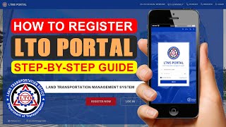 HOW TO REGISTER IN LTO PORTAL ONLINE [upl. by Yrrek826]