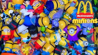 BAÚ DE BRINQUEDOS COLEÇÃO MINIONS MC DONALDS PETER TOYS [upl. by Japheth]