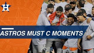 Must C Top Moments of Astros 2017 title run [upl. by Jenni753]