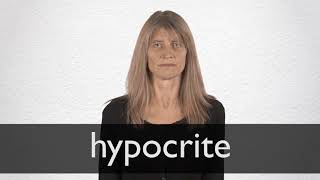 How to pronounce HYPOCRITE in British English [upl. by Nitsa]