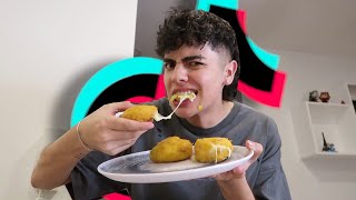 Hice recetas virales de TikTok ñam [upl. by Rossner]