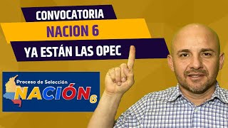 Convocatoria entidades de orden nacional Nacion 6 CNSC Inscripciones [upl. by Imotas]