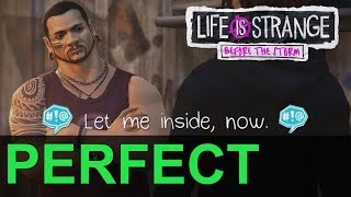 Bouncer Backtalk PERFECT Let me inside now Episode 1 Awake Life is Strange Before the Storm [upl. by Acirretahs]