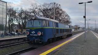 Et22969 w barwach PKP cargo przejazdem przez Goleniów [upl. by Feodor878]