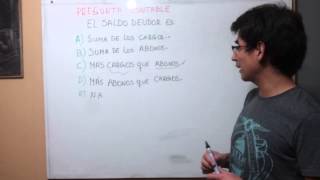 El Saldo Deudor  Pregunta Contable  Contabilidad Básica [upl. by Gina]