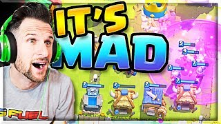 WOW Spawner DECK quotTRIPLE ELIXIRquot Challenge Clash Royale Molt [upl. by Manuela]