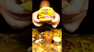 Triple Cheese Burger Mukbang  Deliciousness amp Questions Answered [upl. by Damiani5]