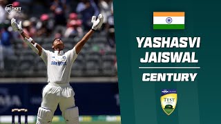 Jaiswal announces himself with brilliant Perth century  Australia v India 202425 [upl. by Almeria]