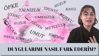 DUYGULARIMI NASIL FARK EDERÄ°M DUYGUSAL FARKINDALIK [upl. by Keller]