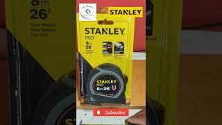 Flexometro 8 mSTANLEY herramientas nuevo unboxing tools parati reels shortvideo shorts fyp [upl. by Ikila]