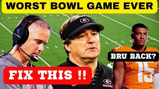 WORST BOWL GAME EVER TENNESSEE FOOTBALL  GEORGIA FOOTBALL FLORIDA STATE FOOTBALL VOLS FOOTBALL [upl. by Nalak]