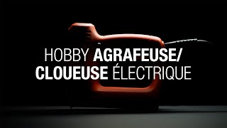 Hobby agrafeusecloueuse électrique [upl. by Bow]