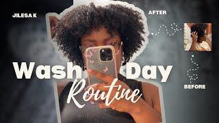 Wash Day Routine Type 4 Hair [upl. by Stephannie688]