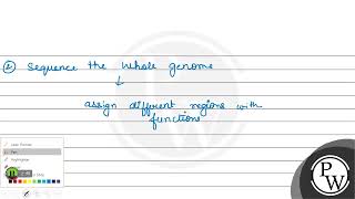 If a geneticist uses the blind approach for sequencing the whole genome of an organism followed [upl. by Markson]