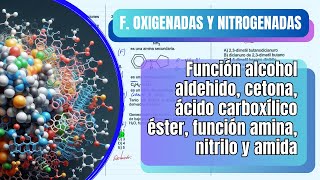 Ejercicios resueltos de funciones oxigenadas nitrogenadas á carboxílico etc amina amida nitrilo [upl. by Aynos850]