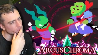 Fighting Games but I cant Jump  Arcus Chroma Matches with Dev gxgrainson [upl. by Attelrak937]