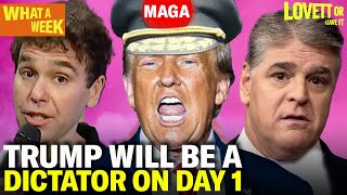 Trump Tells Sean Hannity Hell be a Dictator Only on Day 1 [upl. by Bearce]