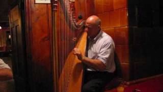 Herbert from the Harfenwirt Niederau Austria plays his harp [upl. by Kred428]