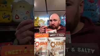 Chunk Nibbles Original Taste Test [upl. by Noyahs637]