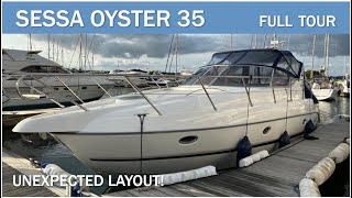 Sessa Oyster 35 I Full Walkthrough I The Marine Channel [upl. by Egiarc]