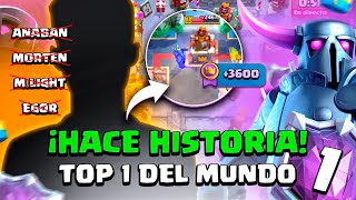 ESTE JUGADOR HACE HISTORIA quedando TOP 1 DEL MUNDO en CLASH ROYALE con PEKKA ARIETE  DrekzeNN [upl. by Arikaahs]