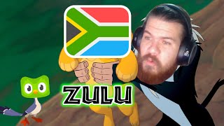 I speedran the newest language on Duolingo Zulu [upl. by Stranger706]