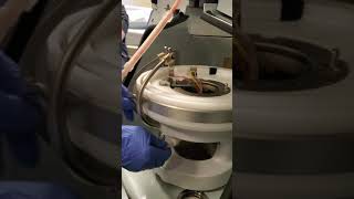 Apheresis part 4 Removing the channel from centrifuge [upl. by Lefty]