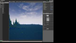 Testing live audio visualizer in UE4 [upl. by Anerev519]