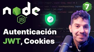 Aprende Autenticación de Usuario Sesión Cookies y JWT con Nodejs [upl. by Feodora408]