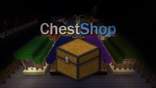 ChestShop  Plugin   Tienda para tu servidor [upl. by Sac49]