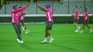 Practice before season opener against SRH  IPL 2018  Rajasthan Royals [upl. by Madda384]