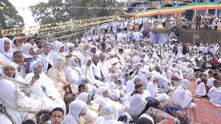 Ethiopie  les chrétiens orthodoxes célèbrent le Dimanche des Rameaux [upl. by Desmond48]