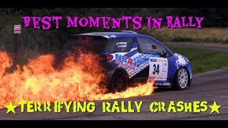 TERRIFYING RALLY CRASHES  Rally Fails  Rally Crashes  🔥 [upl. by Dnomasor476]