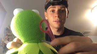 Turning my Kermit plush into a puppet [upl. by Diego458]