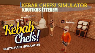 Kebab Chefs Restaurant Simulator  Kaotikus Étterem  Future Frontiers Edition  4K [upl. by Sitruc463]