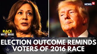 US Elections 2024 Latest News US 2024 Election Outcome Remind Of 2016 Race  Trump Vs Kamala  N18G [upl. by Nagol]