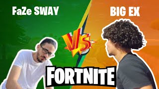 BigEx And Faze Sway 1v1 On OG Fortnite😮‍💨 [upl. by Otrebire]