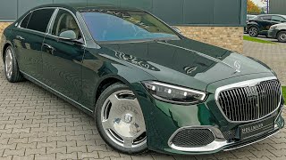 2022 NEW S580 UNIQUE EMERALD MAYBACH Full Review Sound Interior Exterior Ambiente [upl. by Airak365]