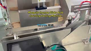 30 PCBag Incense Sticks Automatic Counting Packing Machine  SAYOK automaticpackingmachinery [upl. by Lowney207]