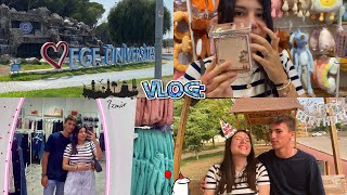 İzmir Vlog  Optimum Avm Ege Üniversitesi Nihayet 18 yaş 🎂 [upl. by Travers]