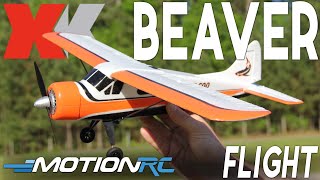 XK DHC2 Beaver A600 with Gyro Flight  Motion RC [upl. by Salokin]