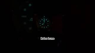 Rolex Submariner Lume on a dark plane flying across the US rolex luxury [upl. by Berl]